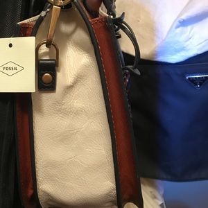 PRISTINE N-W-T FOSSIL Ryder SATCHEL